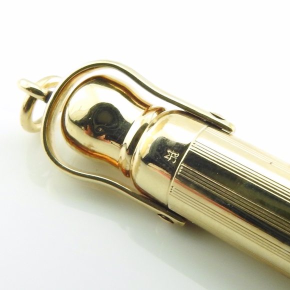 Vintage 10 Karat Yellow Gold Telescopic Pencil #1809 - Picture 6 of 8